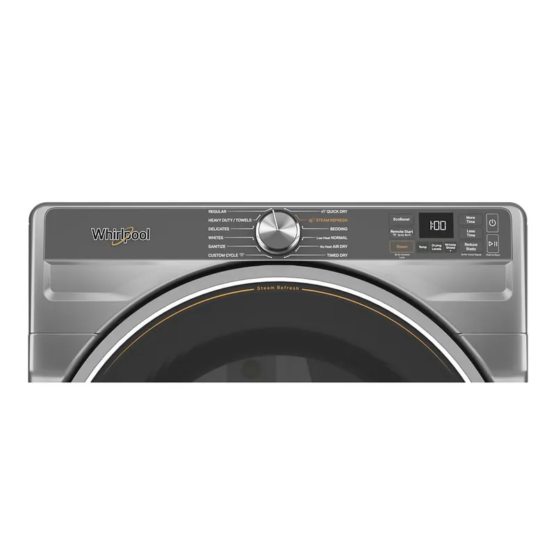 Whirlpool WED6720RR 7.4 cu. ft. Smart Front Load ENERGY STAR�� Electric Dryer with Steam Capabilities