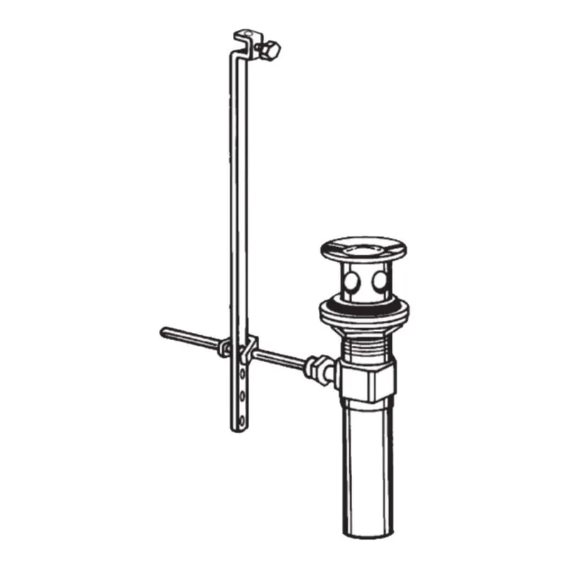 Delta Faucet RP28653PN Complete Pop-Up Assembly with Over Flow
