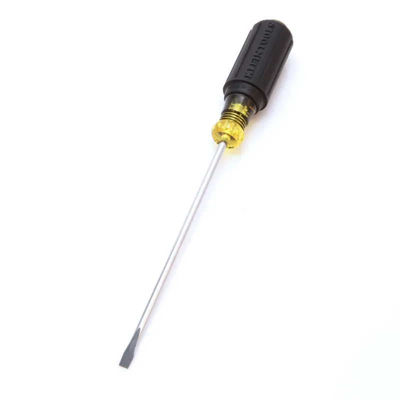 Klein Tools 601-6 screwdriver 3/16-inch cabinet tip 9-3/4-inch