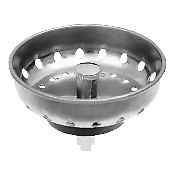 Oatey 3BN strainer-thumbscrew w/brass nut