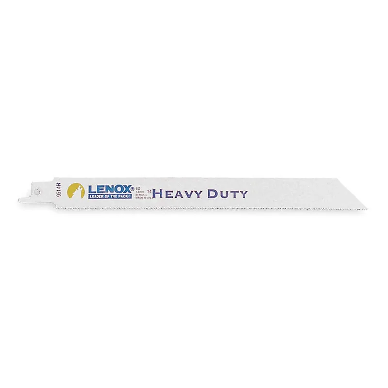Lenox 9514R Reciprocating Saw Blade, 9 in L, 14 TPI