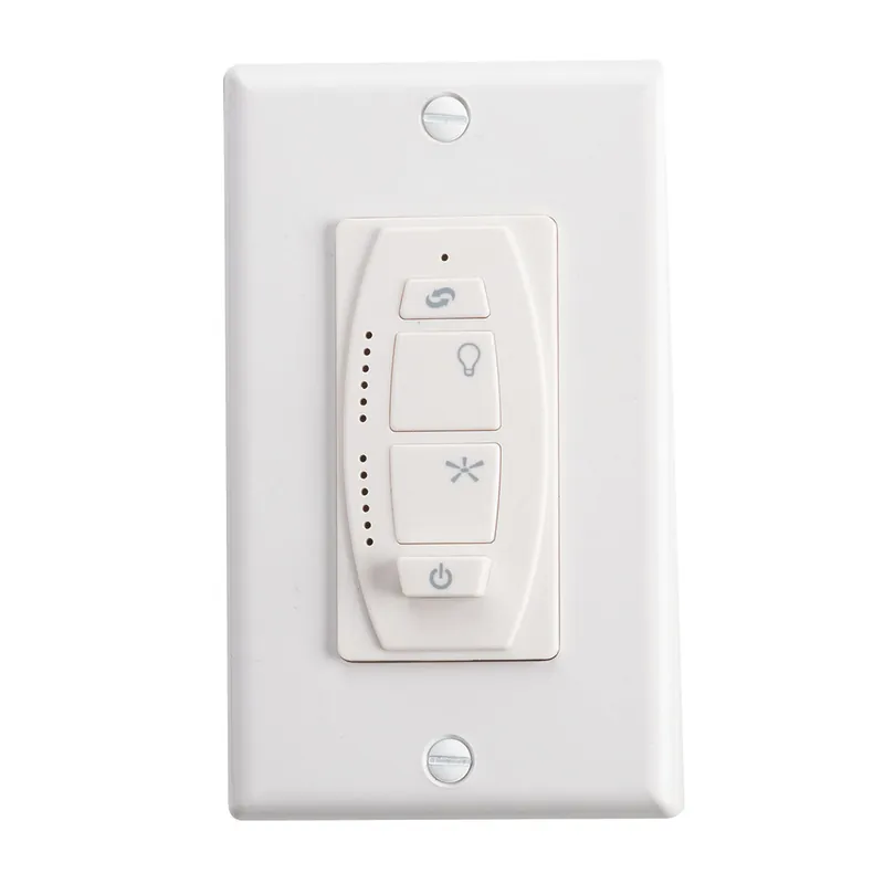 Kichler 370036WHTR a 6 speed dc wall control transmitter