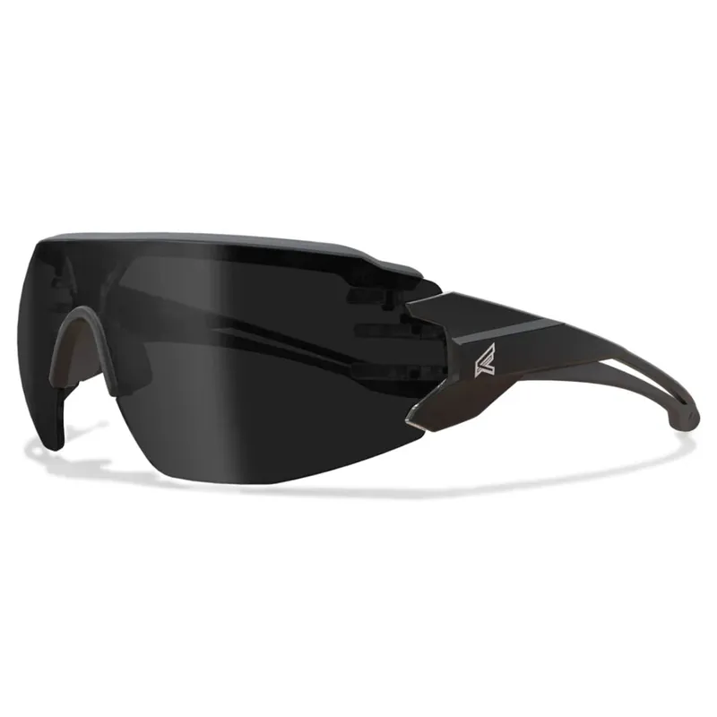 Edge TC126VS Tacana-Black Frame Gray TPR Vapor Shield Smoke Lenses