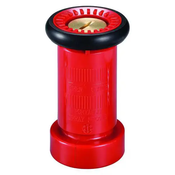 Aqualine FP-NR15 Red Thermoplastic Fog Nozzle 1-1/2 inches NST