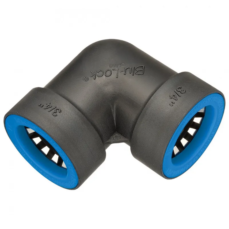 Hydro-Rain BL406-007 Blu-Lock Elbow 3/4 in. BL