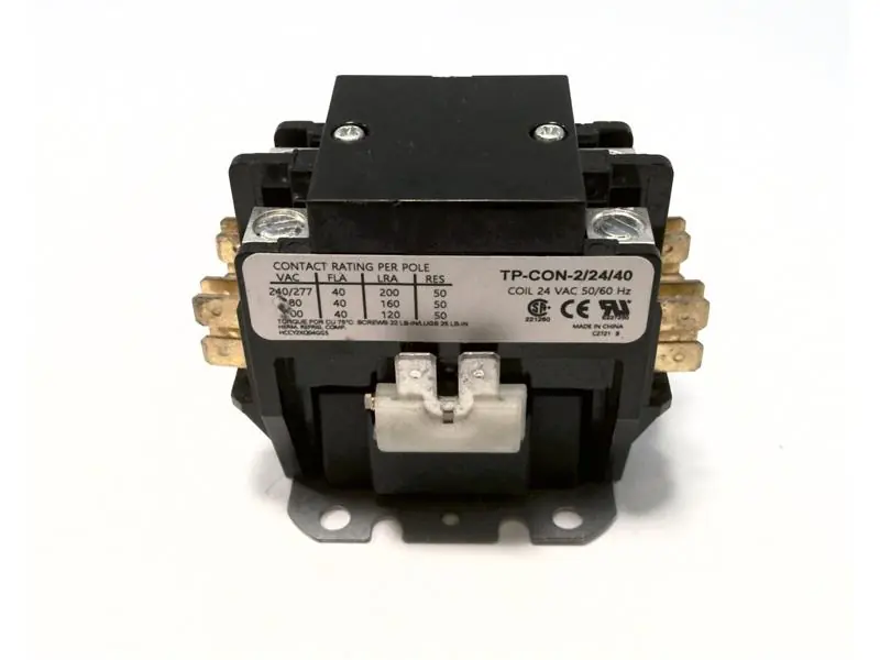 Hartland Controls TP-CON-2/24/40 CON-2/24/40 2P 24V 40A Contactor