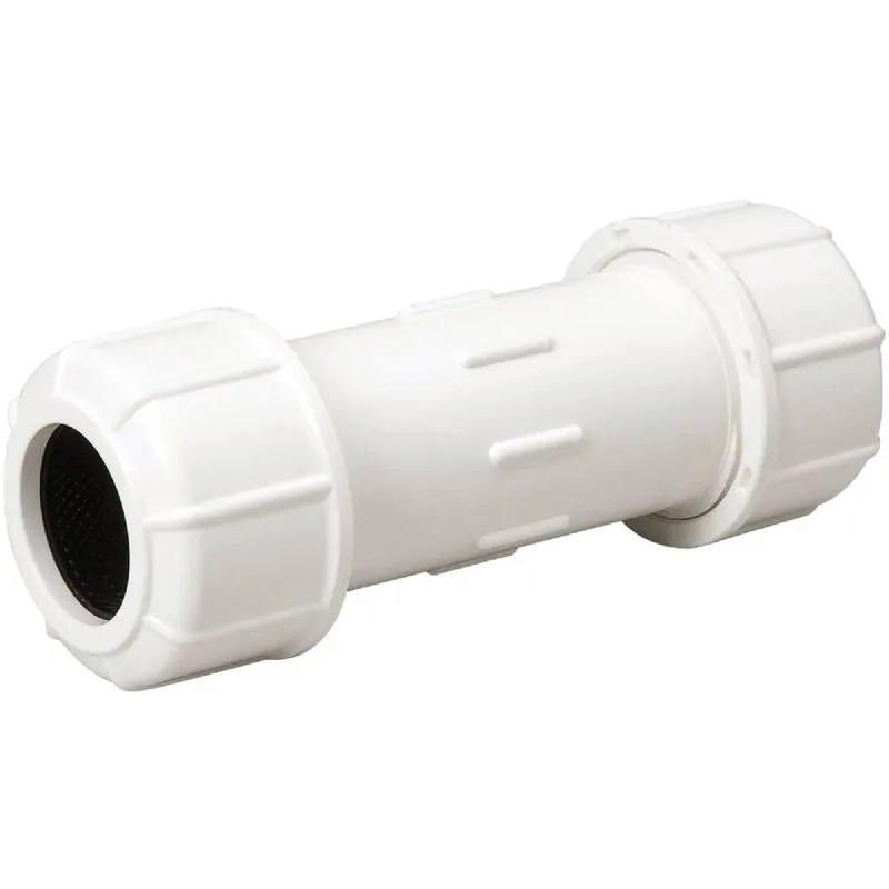 Bk Products 160-108 2 In. x 2 In. Compression PVC Coupling