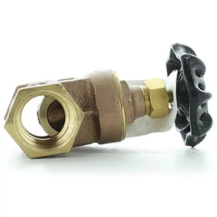 Aqualine BGV-100 Brass Gate Inline Valve 1 in. FPT