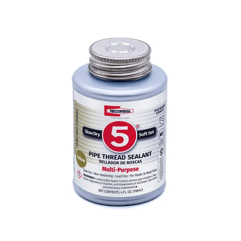 Rectorseal 25631 No. 5 Pipe Thread Sealant 4 Oz.