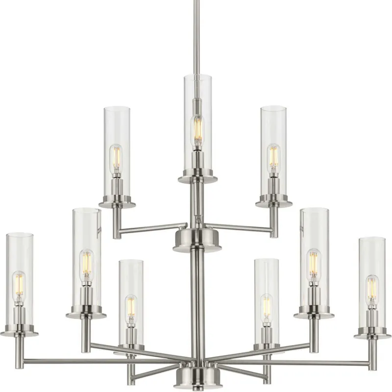 Progress Lighting P400252-009 Kellwyn 9 Light 28 inch Chandelier