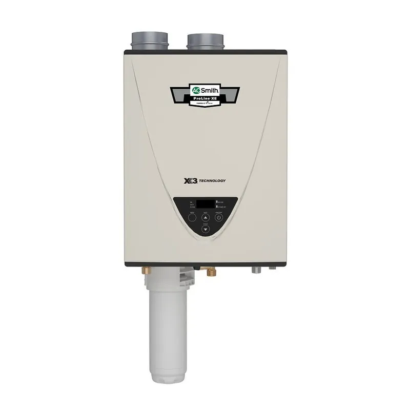 A.O. Smith ATI-340HX3-N 180,000 BTU ATI-340H Condensing Ultra-Low NOx Indoor Tankless Water Heater w/ X3 Scale Prevention (NG)