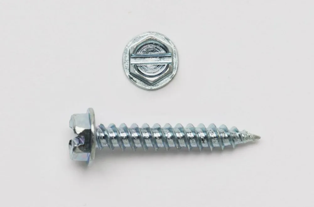 Tradepro TP-8X1/2TP100 #8 x 1/2 Hex Washer Head Sprint Point Screw (Jar of 100)