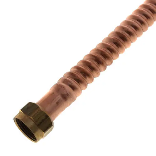 Brasscraft WB03418 corrugated hose 18 inches length