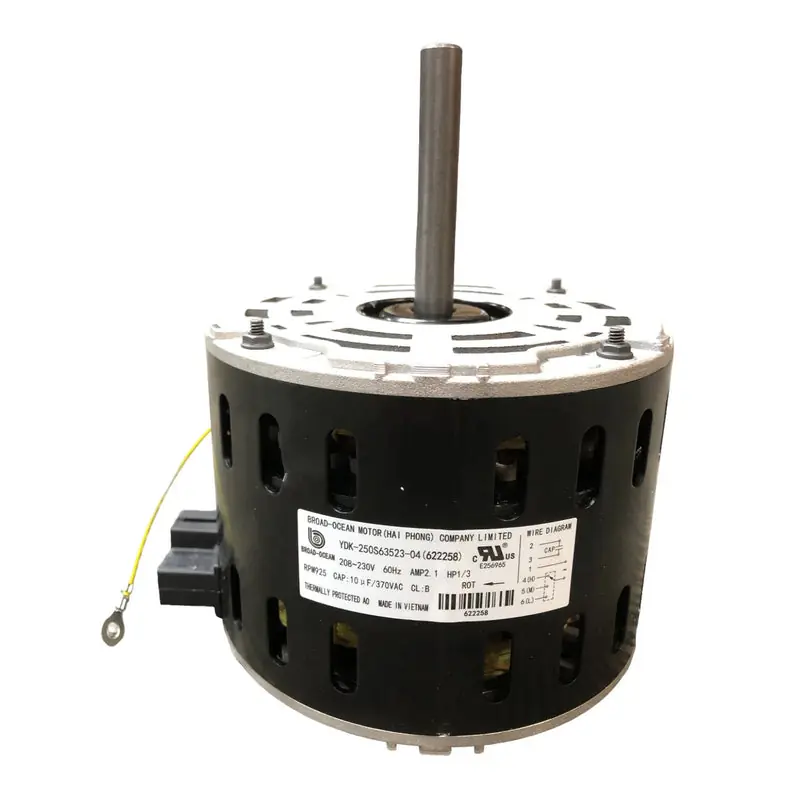 Nordyne 622258R product 1/3hp 3spd 925rpm 208/230v mtr replaces 622258 622258r