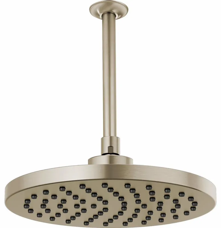 Delta Faucet 81398-BN Essential 10 inches Single Function Raincan Shower Head