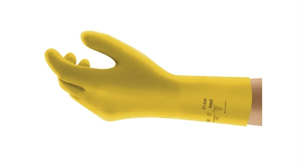 Alphatec 37320070 Ylw Lt Dty Chem Glove (Small)