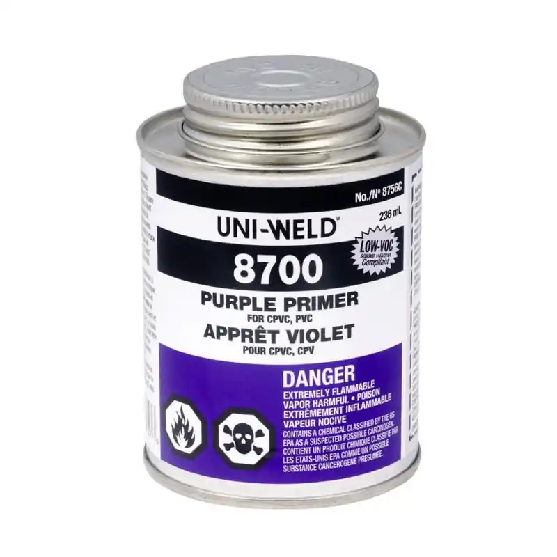 Oatey 8736S hi-etch primer 8700 series primer PVC quart