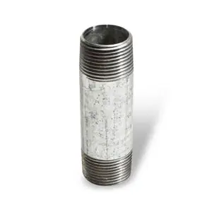 Edmund A. Gray NIPGAL1-512 Galvanized Steel Pipe Nipple 1 inches X 5-1/2 inches