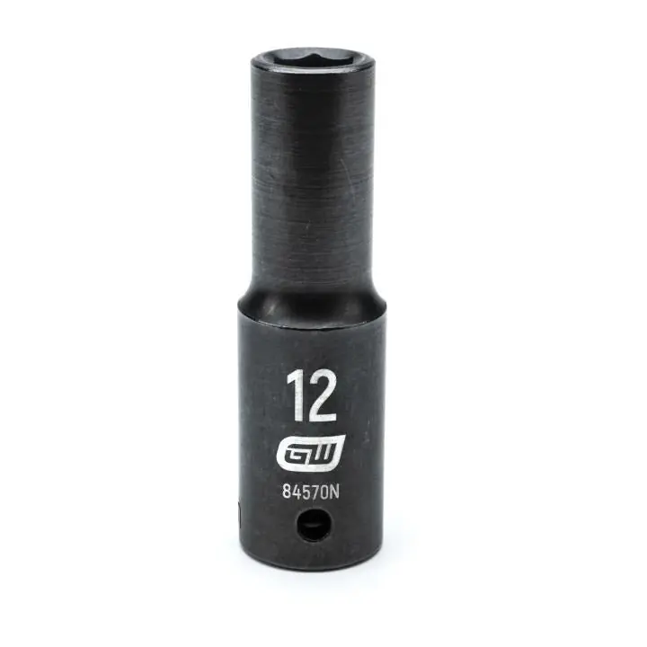 Apex 84570N 1/2 inches Drive 6 Point Deep Impact Metric Socket 12mm