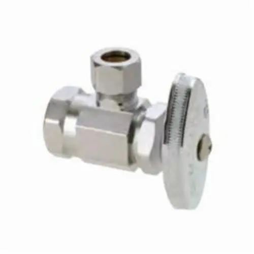 Brasscraft OR37X-C Multi-Turn Angle Stop Valve 1/2 inches FIP x 1/2 inches OD Compression