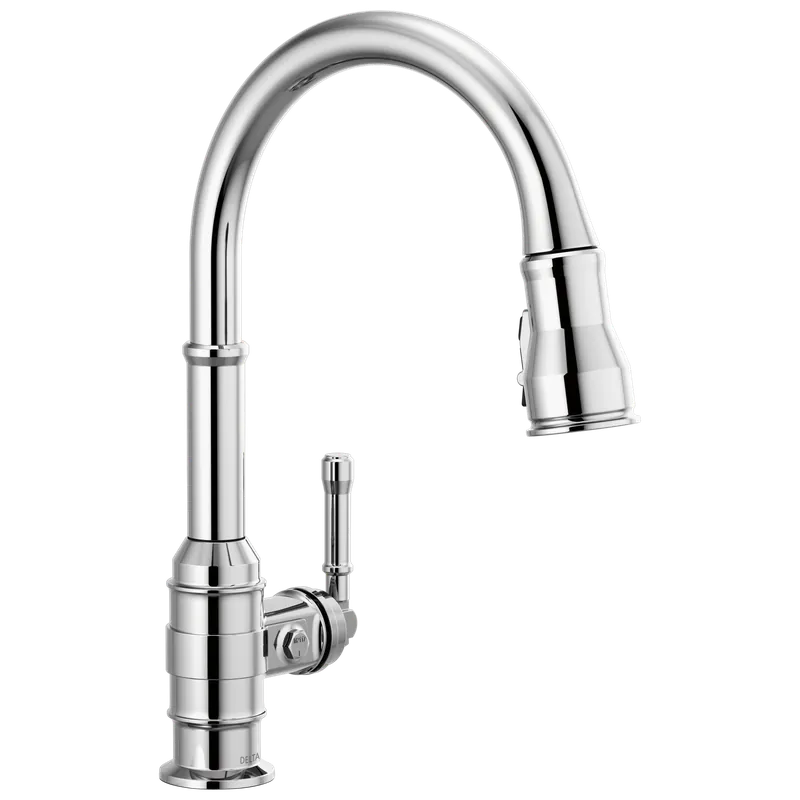 Delta Faucet DL9190-DST Broderick Single Handle Pull-Down Kitchen Faucet 1.8 gpm