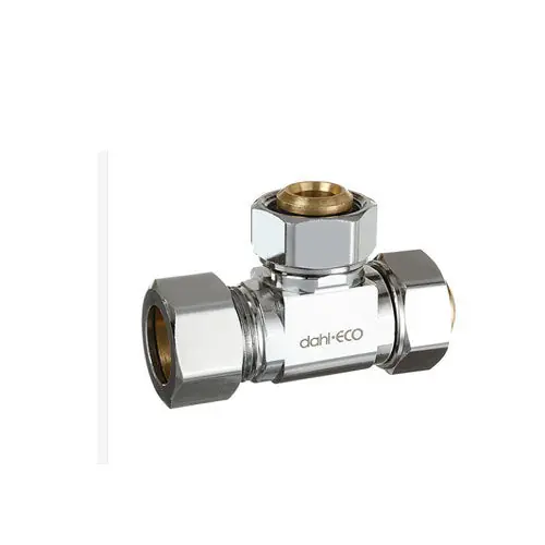 Dahl 510-33-43-43 Universal Tee 5/8 inches OD Comp x 5/8 inches OD Female Comp x 5/8 inches OD Female Comp