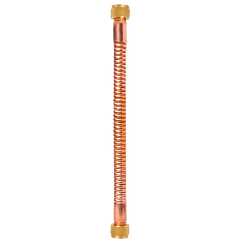 Sioux Chief 634-115 fip swivel straight corrugated hose water heater connector 15 inches