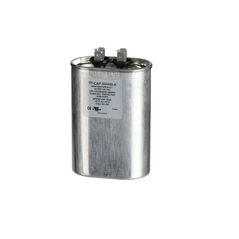 Tradepro TP-CAP-50/440-A 50MFD 440VAC Oval Run Capacitor