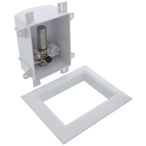 Sioux 696-G1010WFPK4 Oxbox Ice Maker Outlet Box w/ Water Hammer Arrestor 1/2 inches F1960 PEX Expansion Connection
