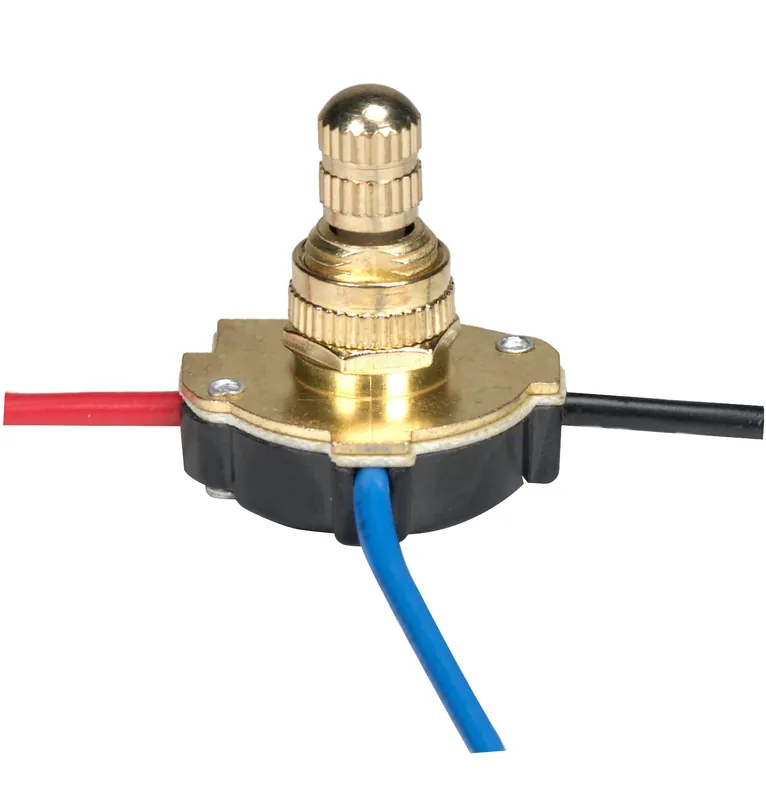 Satco-Nuvo 80/1136 Brs Fin 3W Rot Swch