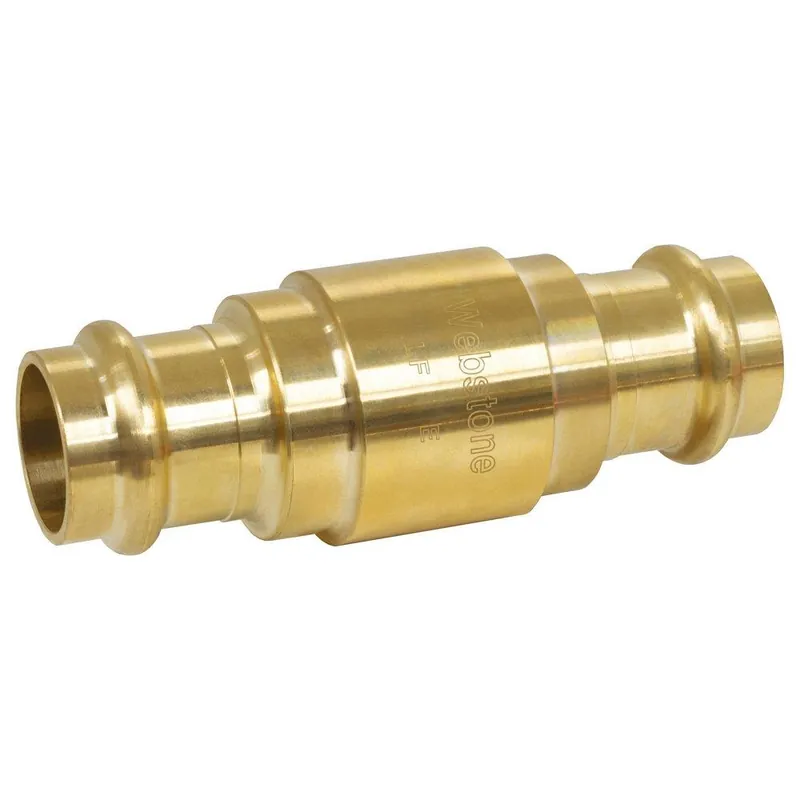 Nibco H-10782W 1/2 PRS DZR BR IL SPRG CHK Valve