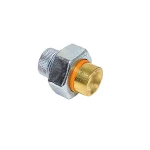 Wilkins 114-DUXLC Dielectric Union, 1-1/4 in, FNPT x Female C, Steel