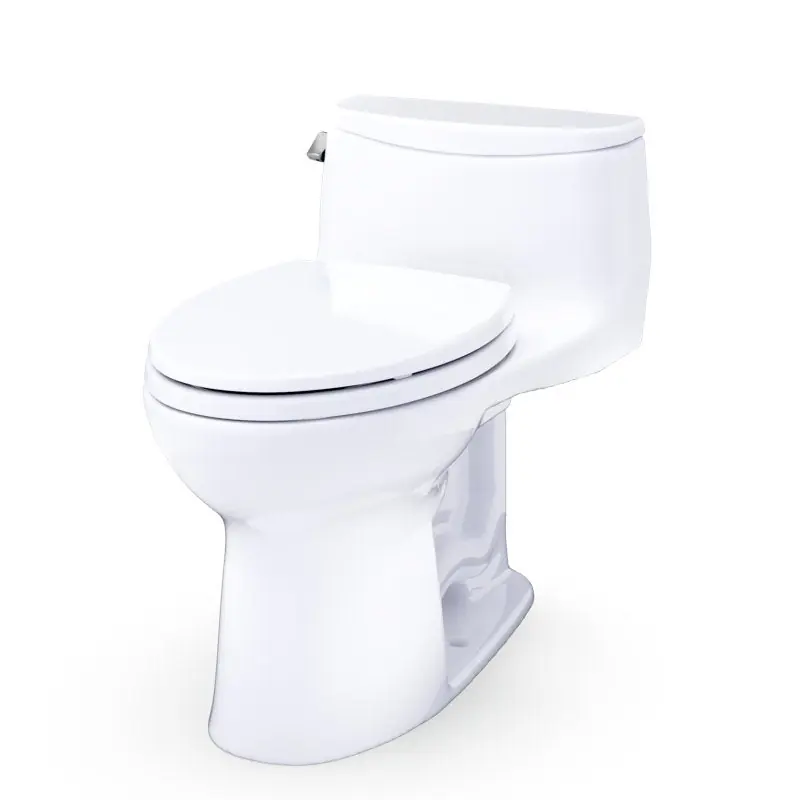 Toto MS618114CEFG#01 Ultramax Low Profile One-Piece Toilet 1.28 GPF