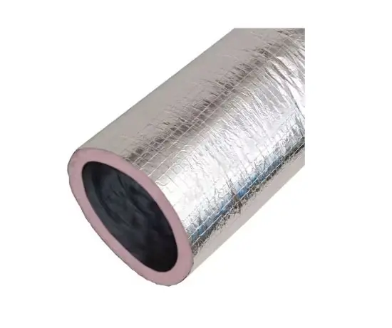 Thermaflex 056306000001 KM Flex-Vent 6 inches x 25 feet R8 Insulated Flexible Air Duct