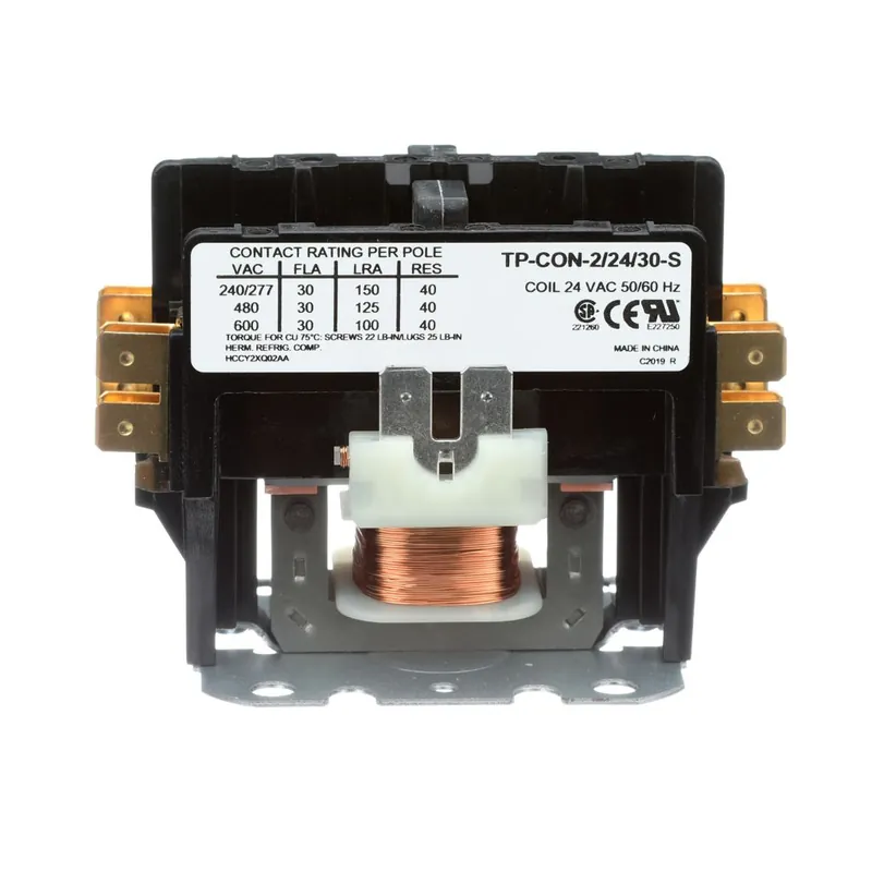 Tradepro TP-CON-2/24/30-A contactor 2p 24v 30a w/screws