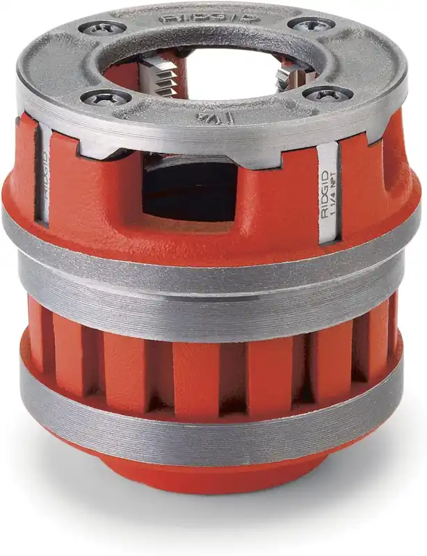 Ridgid 37030 Manual Threading/Pipe and Bolt Die Heads Complete W/Dies - 11R 1/4 NPT Die HD Comp