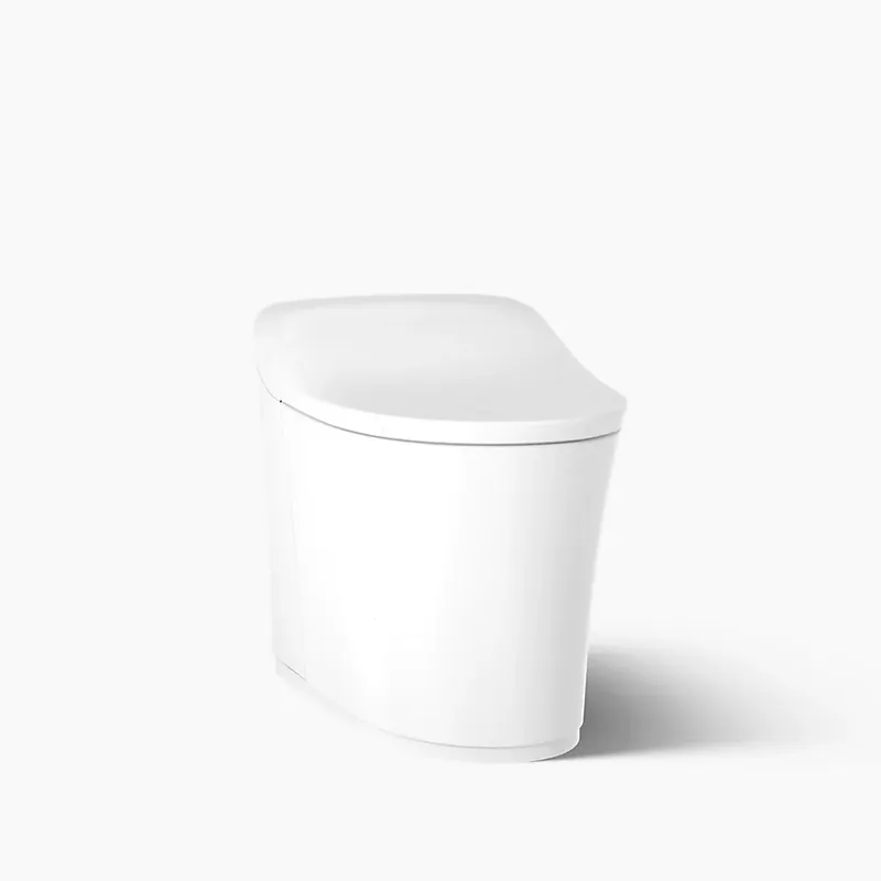 Kohler K-77795-0 Eir one-piece elongated smart toilet, dual-flush