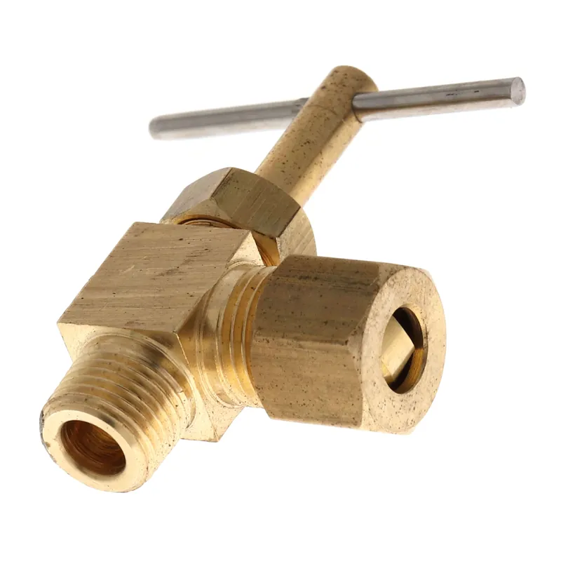 Brasscraft NV104-4-2X Needle Valve 1/4 inches x 1/8 inches Angle