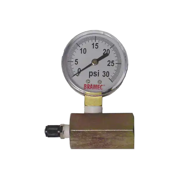 Bramec 17256 Gas Line Test Gauge 30PSI