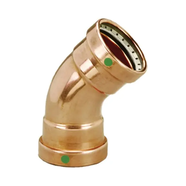 Viega VIEG45L4 ProPress® XL-C 20663 Pipe Elbow 4 in 45 deg