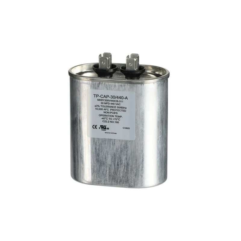 Tradepro TP-CAP-30/440 Run Capacitor 30 MFD 440V Oval