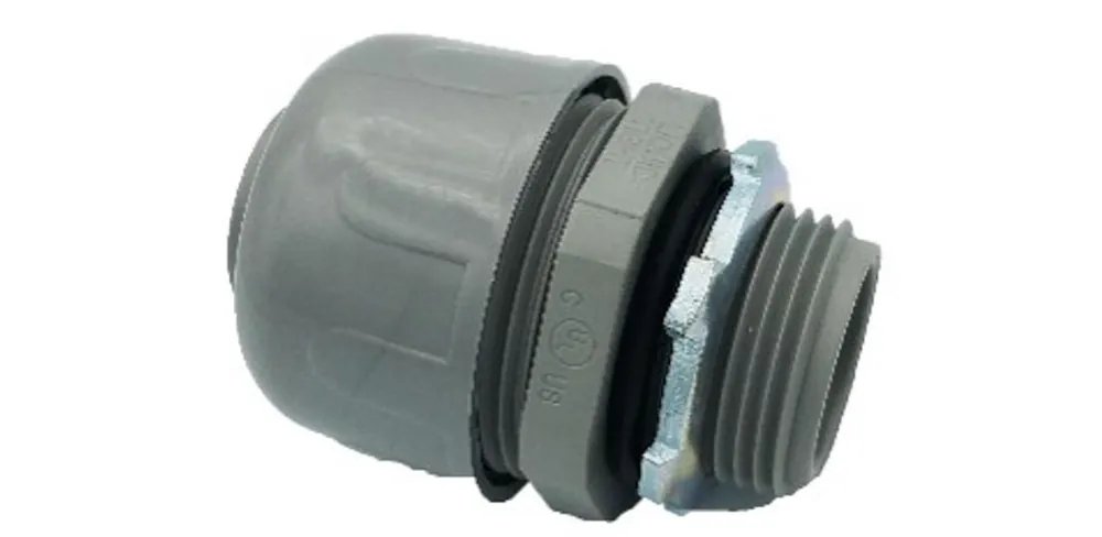 Tradepro tp-34stconduitfit Liquid Tite Connector Fitting Straight 3/4 inches