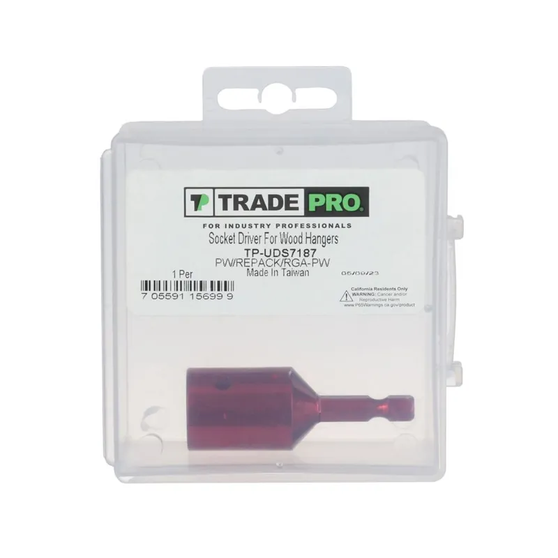 Tradepro tp-uds7187 Socket Driver For Wood Hangers