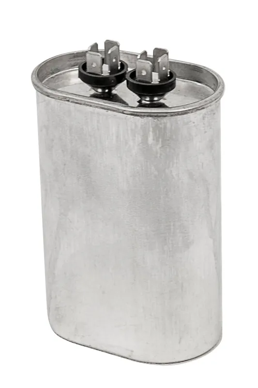 Packard TOC4 run oval capacitor 4 MFD 370 VAC