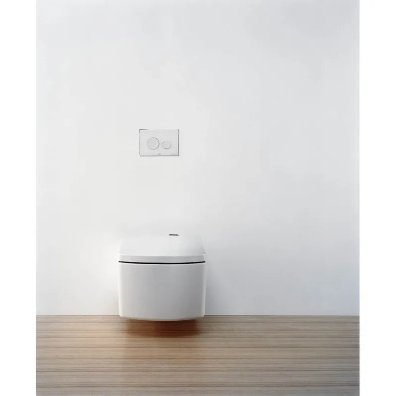Toto YT994-WH Neorest Rectangle Push Plate Dual Button