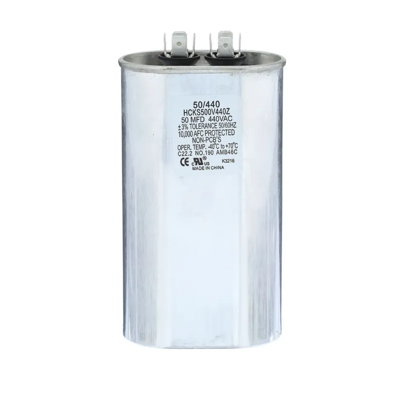 Tradepro TP-CAP-50/440 Run Capacitor 50 MFD 440V Oval