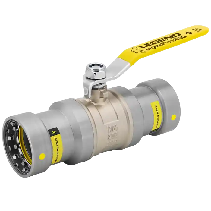 Legend Valve leg101-717p legendpresscsg carbon steel ball valve 1-1/2 inches