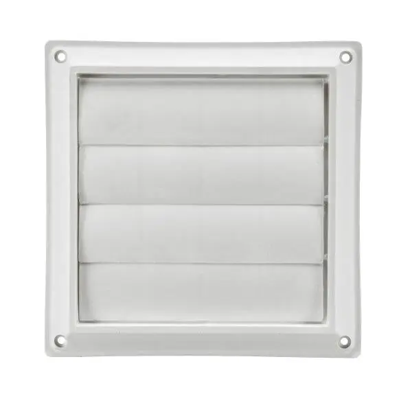 Lambro 361W louvered vent 6-inch plastic