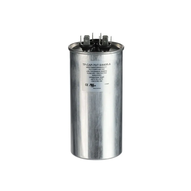 Tradepro TP-CAP-70/7.5/440R-A Run Capacitor 70/7.5mfd 440VAC