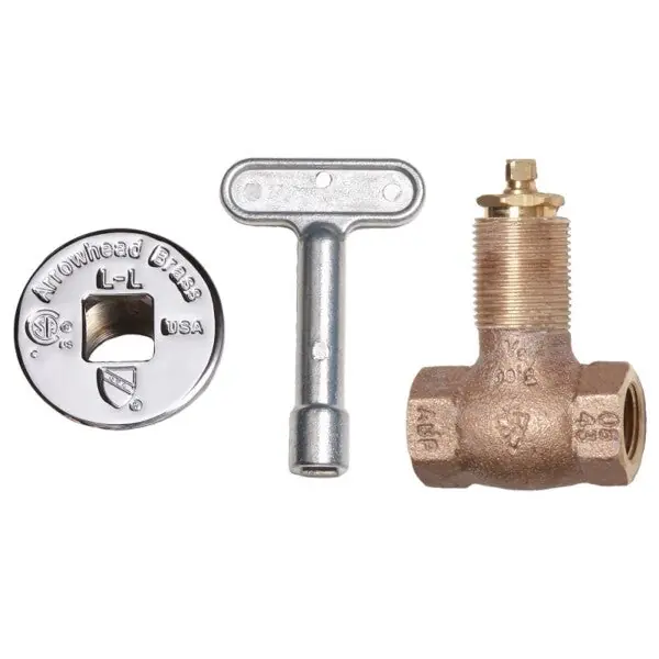 Arrowhead Brass & Plumbing 258 Straight Log Lighter Valve